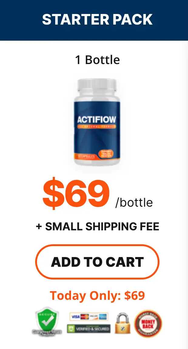 ActiFlow - 1 Bottle